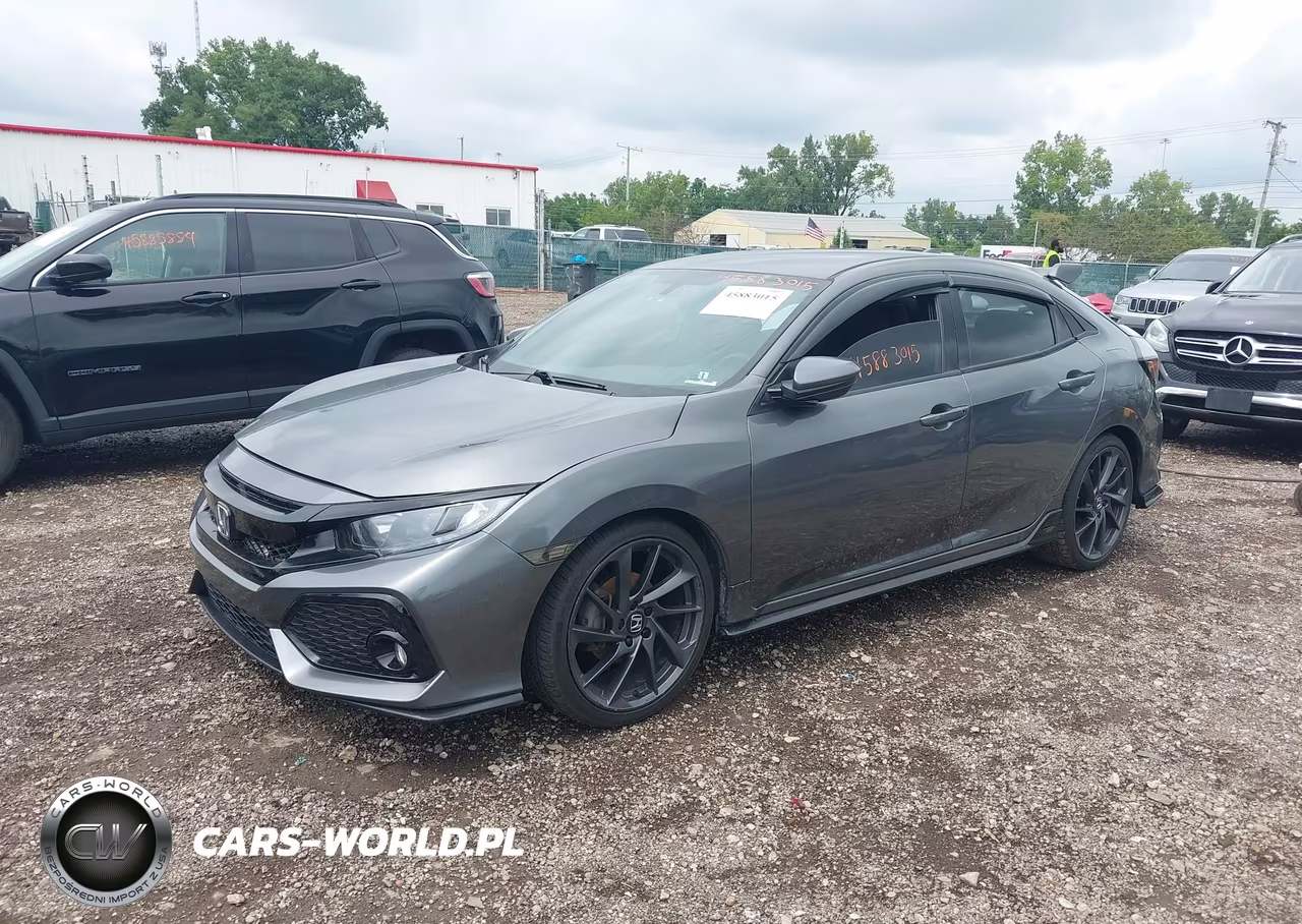 2018 Honda Civic Sport VIN:SHHFK7H48JU412396 - 2