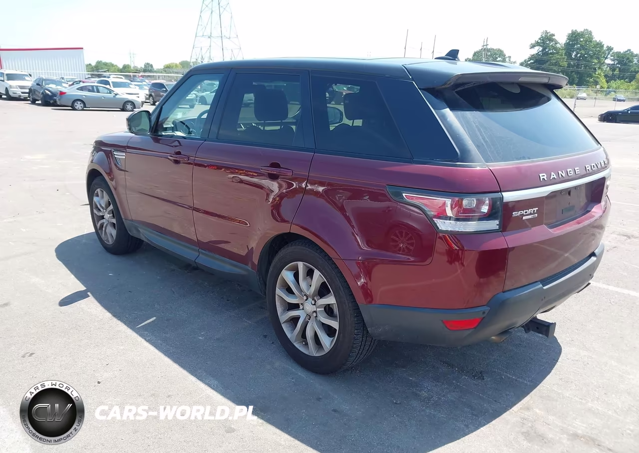 2015 Land Rover Range Rover Sport 3.0L V6 Supercharged Hse VIN:SALWR2VF5FA621643 - 3