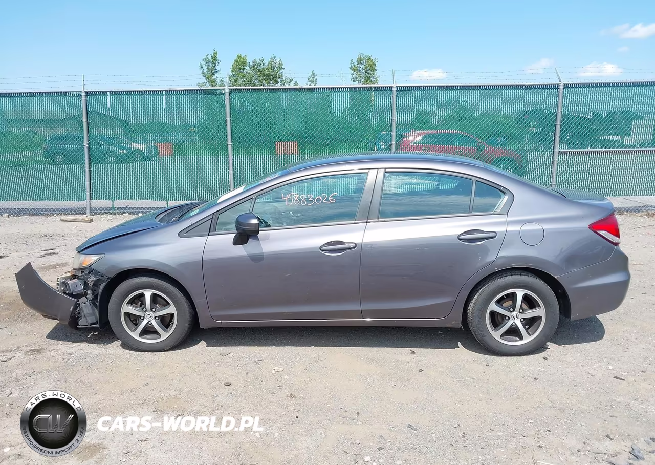 2015 Honda Civic Se VIN:19XFB2F74FE275813 - 15