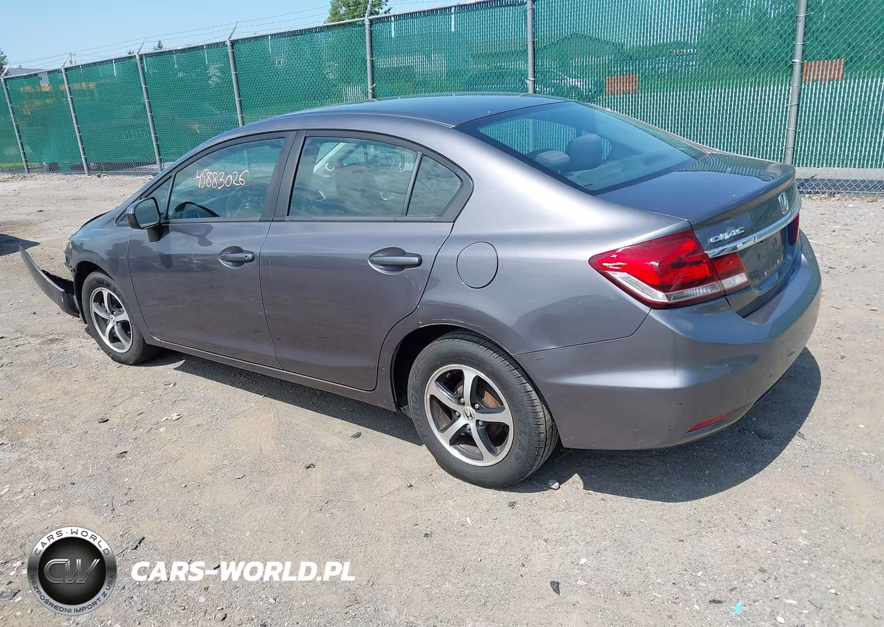 2015 Honda Civic Se VIN:19XFB2F74FE275813 - 3