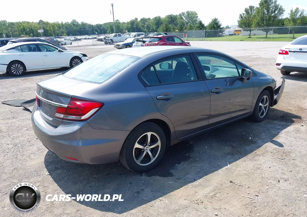 2015 Honda Civic Se VIN:19XFB2F74FE275813 - 4
