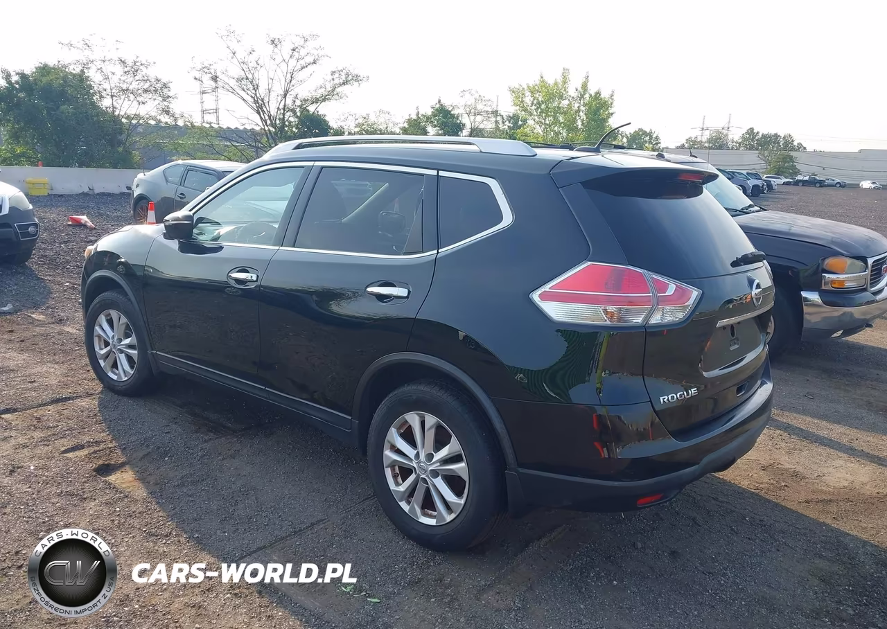 2015 Nissan Rogue S-Sl-Sv VIN:KNMAT2MV7FP541401 - 3