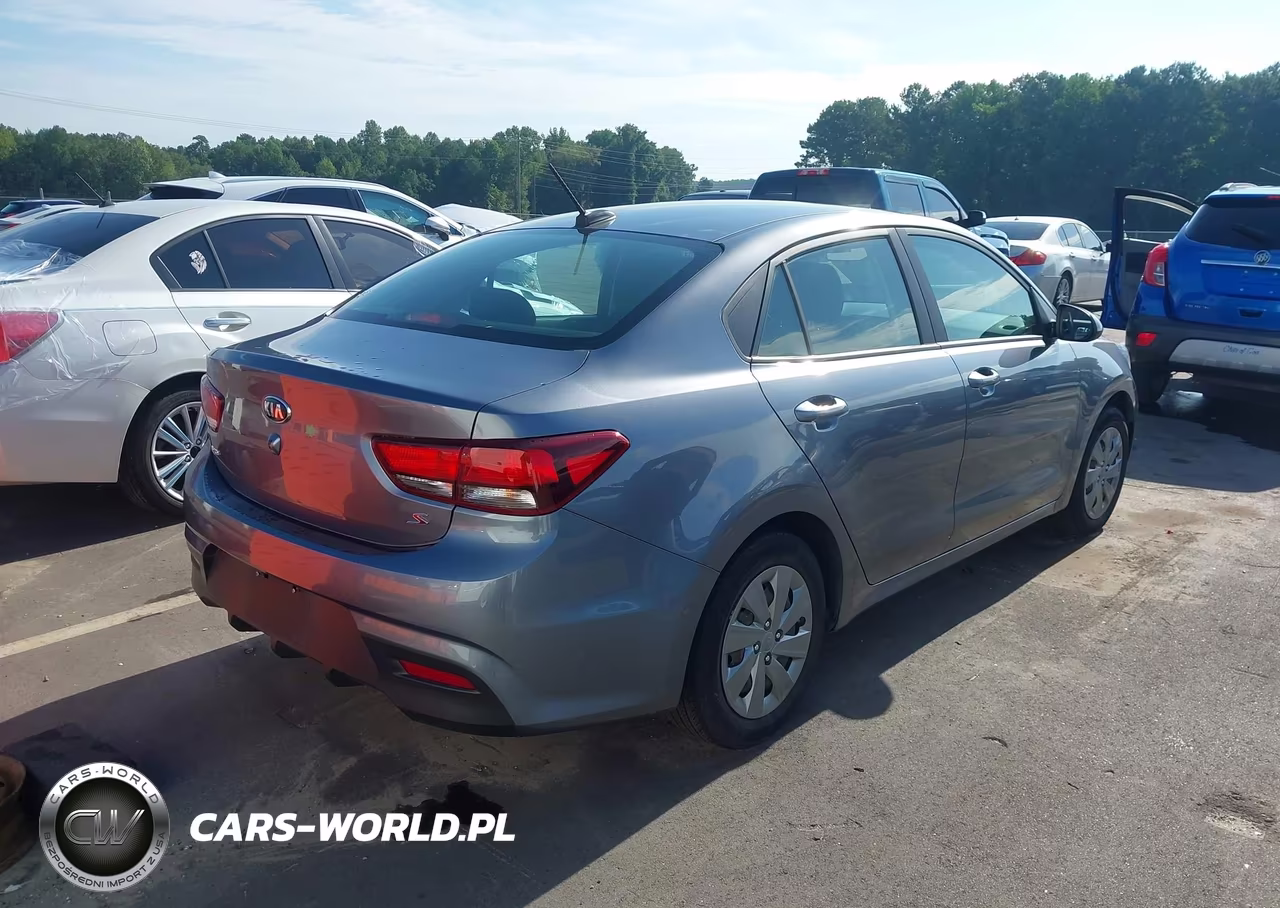 2020 Kia Rio S VIN:3KPA24AD6LE336058 - 4