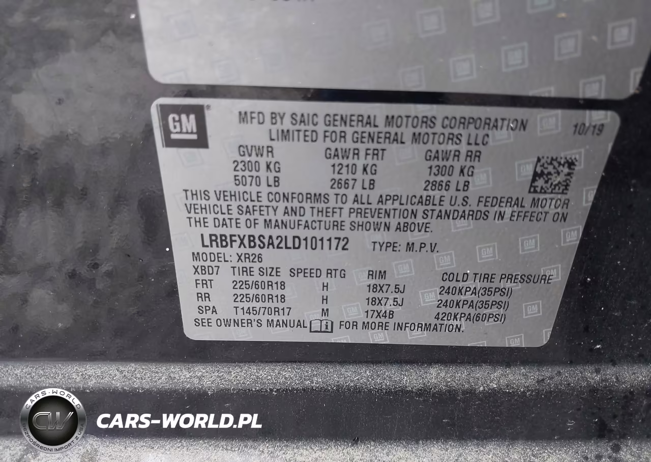 2020 Buick Envision Fwd Preferred VIN:LRBFXBSA2LD101172 - 9