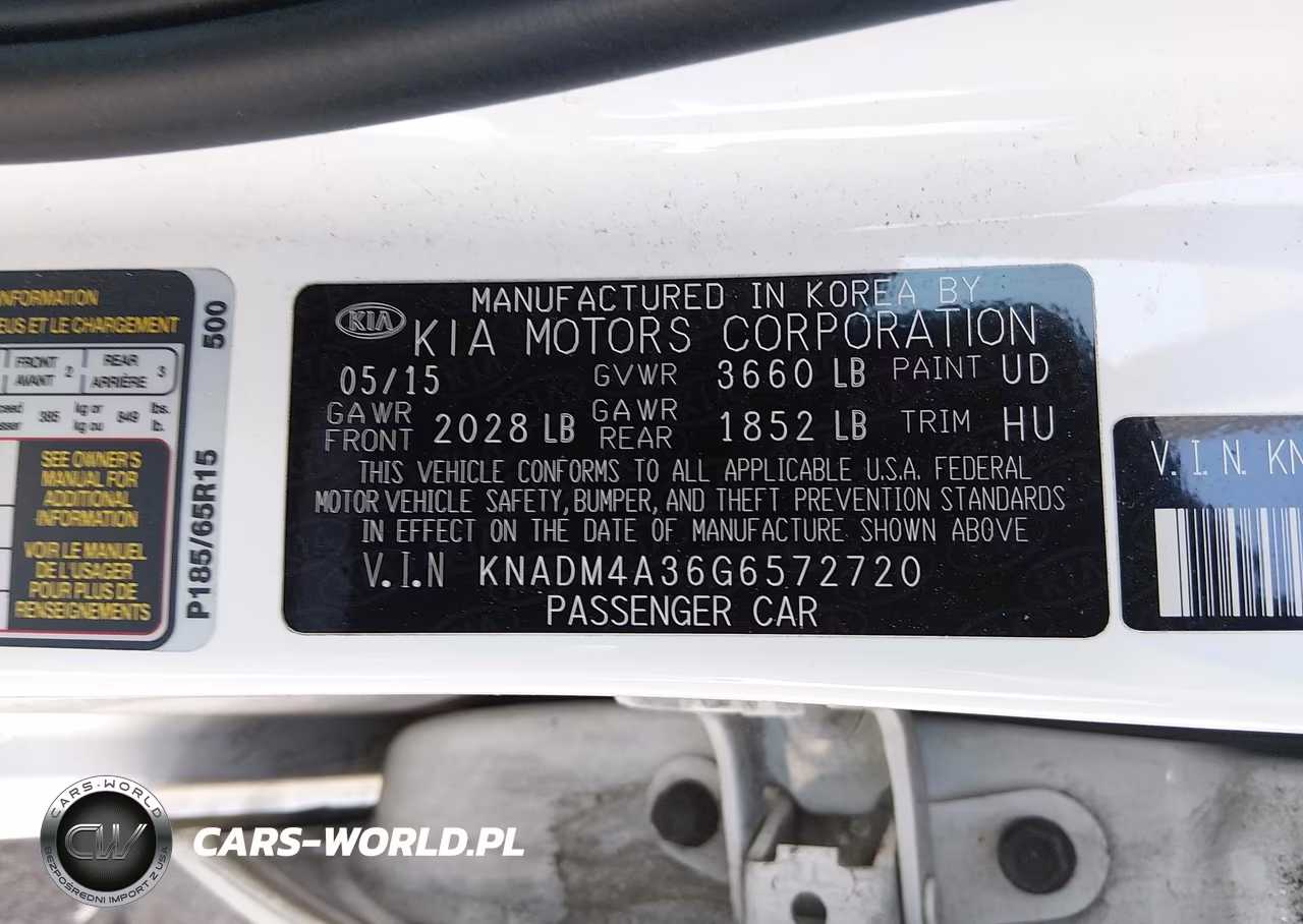 2016 Kia Rio Lx VIN:KNADM4A36G6572720 - 9