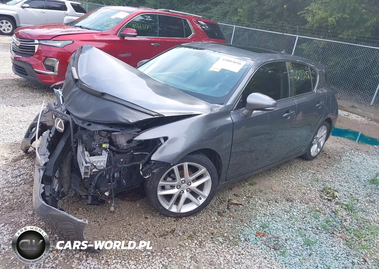 2014 Lexus Ct 200H VIN:JTHKD5BH2E2190598 - 2