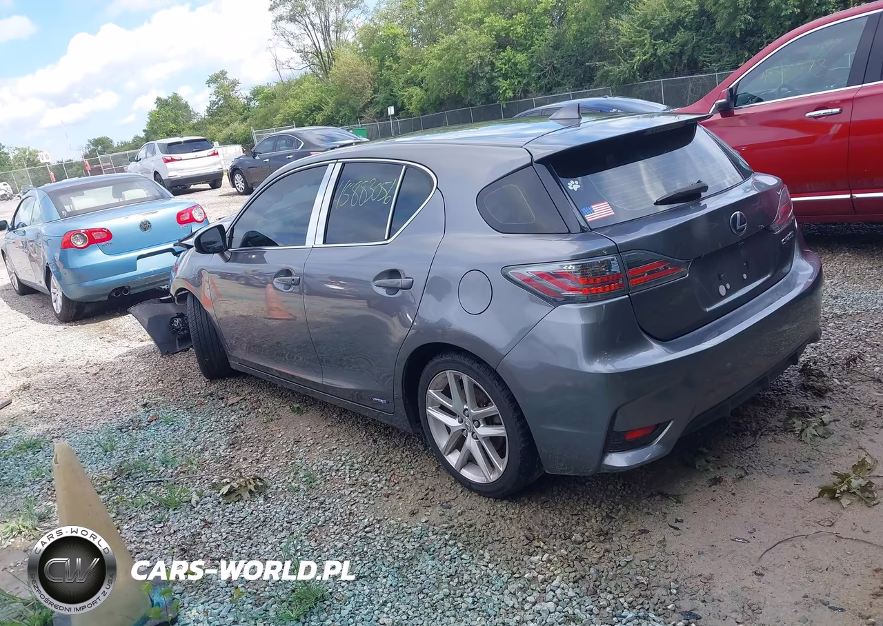 2014 Lexus Ct 200H VIN:JTHKD5BH2E2190598 - 3