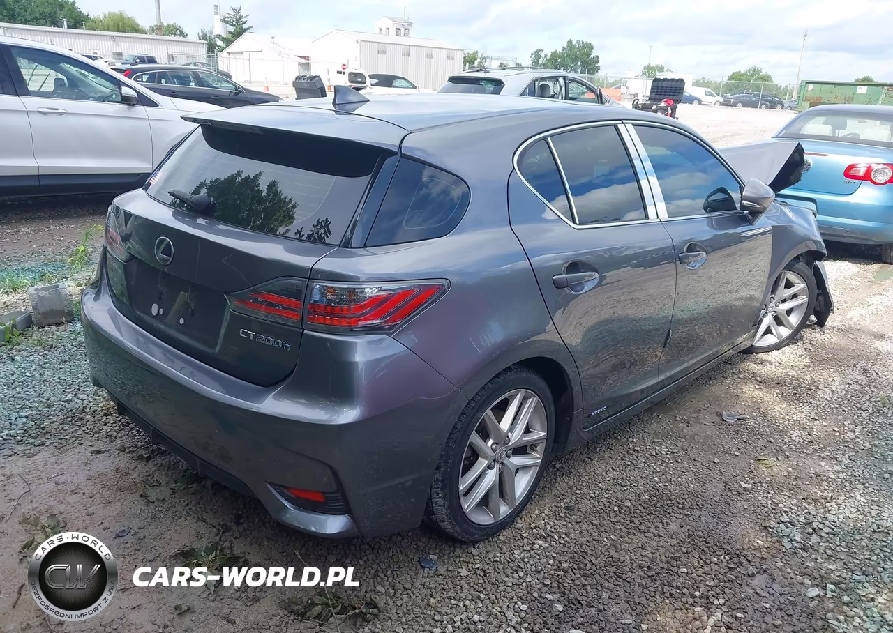 2014 Lexus Ct 200H VIN:JTHKD5BH2E2190598 - 4