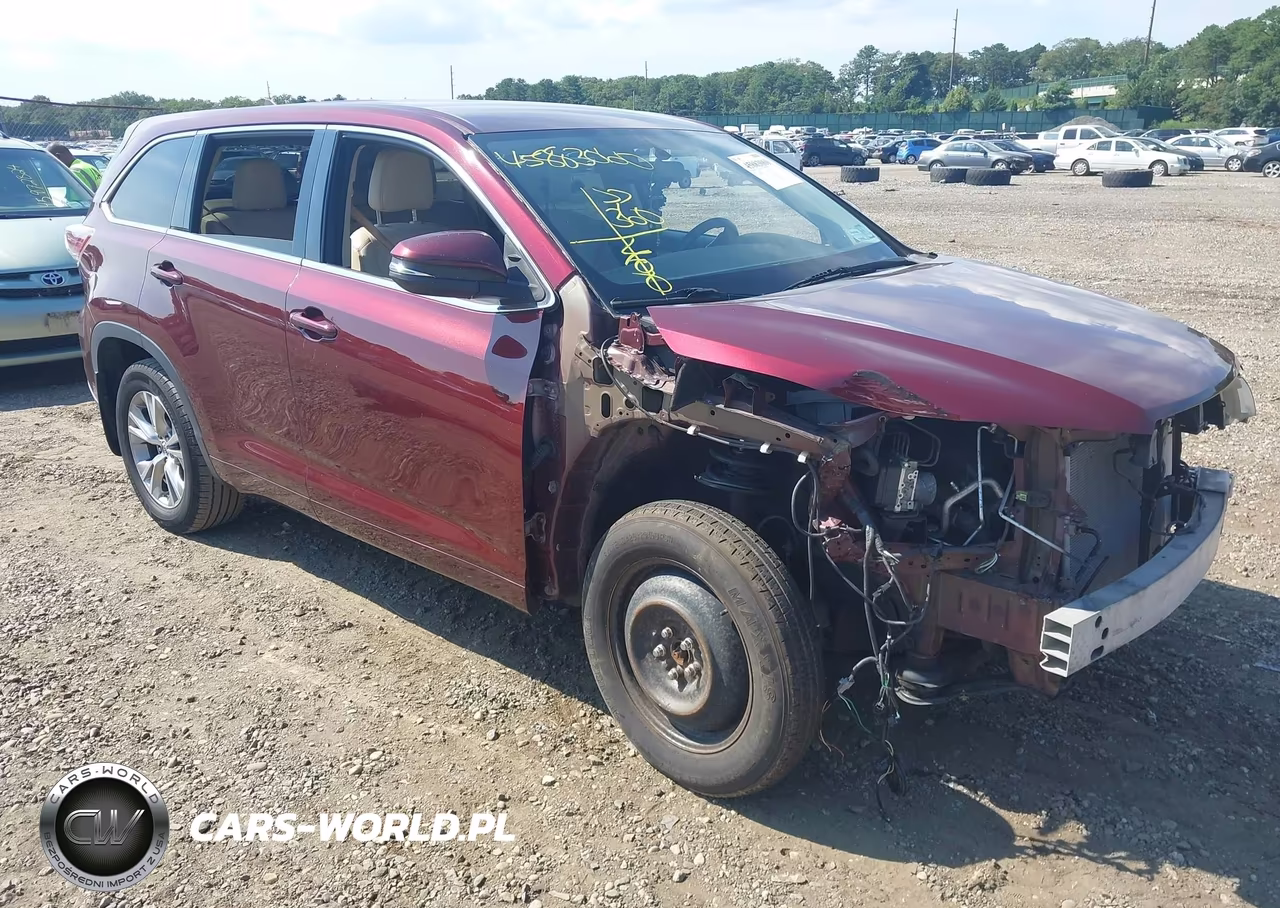 2015 Toyota Highlander Le Plus V6 – zdjęcie 1 z 17