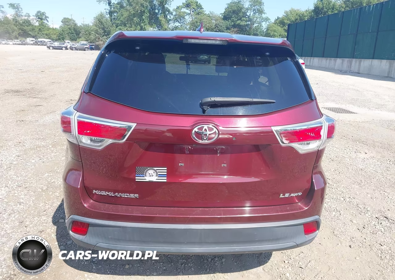 2015 Toyota Highlander Le Plus V6 VIN:5TDBKRFH8FS088323 - 16