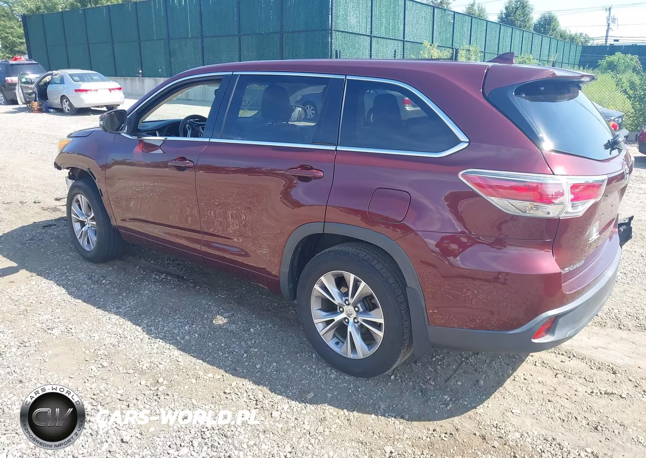 2015 Toyota Highlander Le Plus V6 VIN:5TDBKRFH8FS088323 - 3