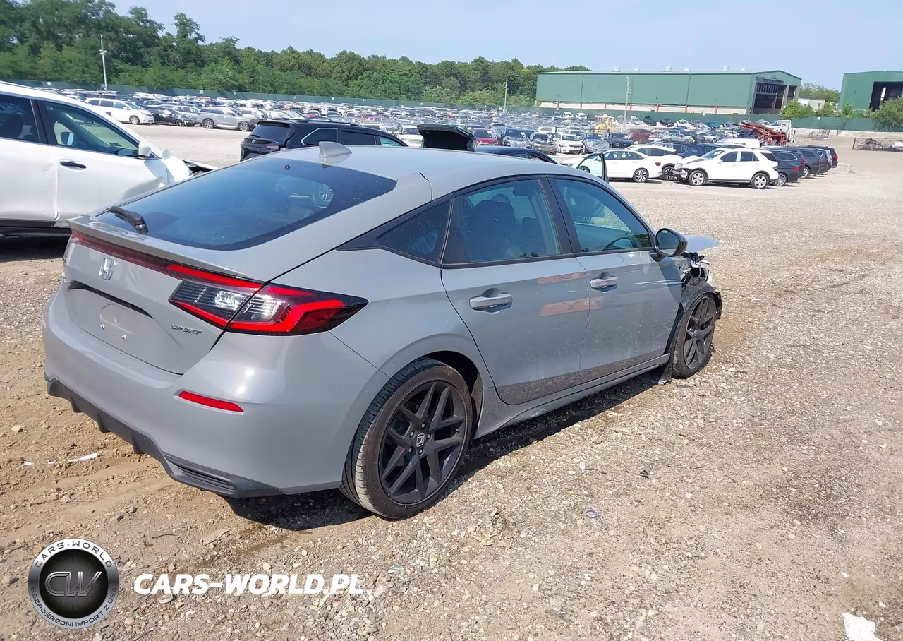 2025 Honda Civic Sedan Sport VIN:19XFL2H86SE036874 - 4