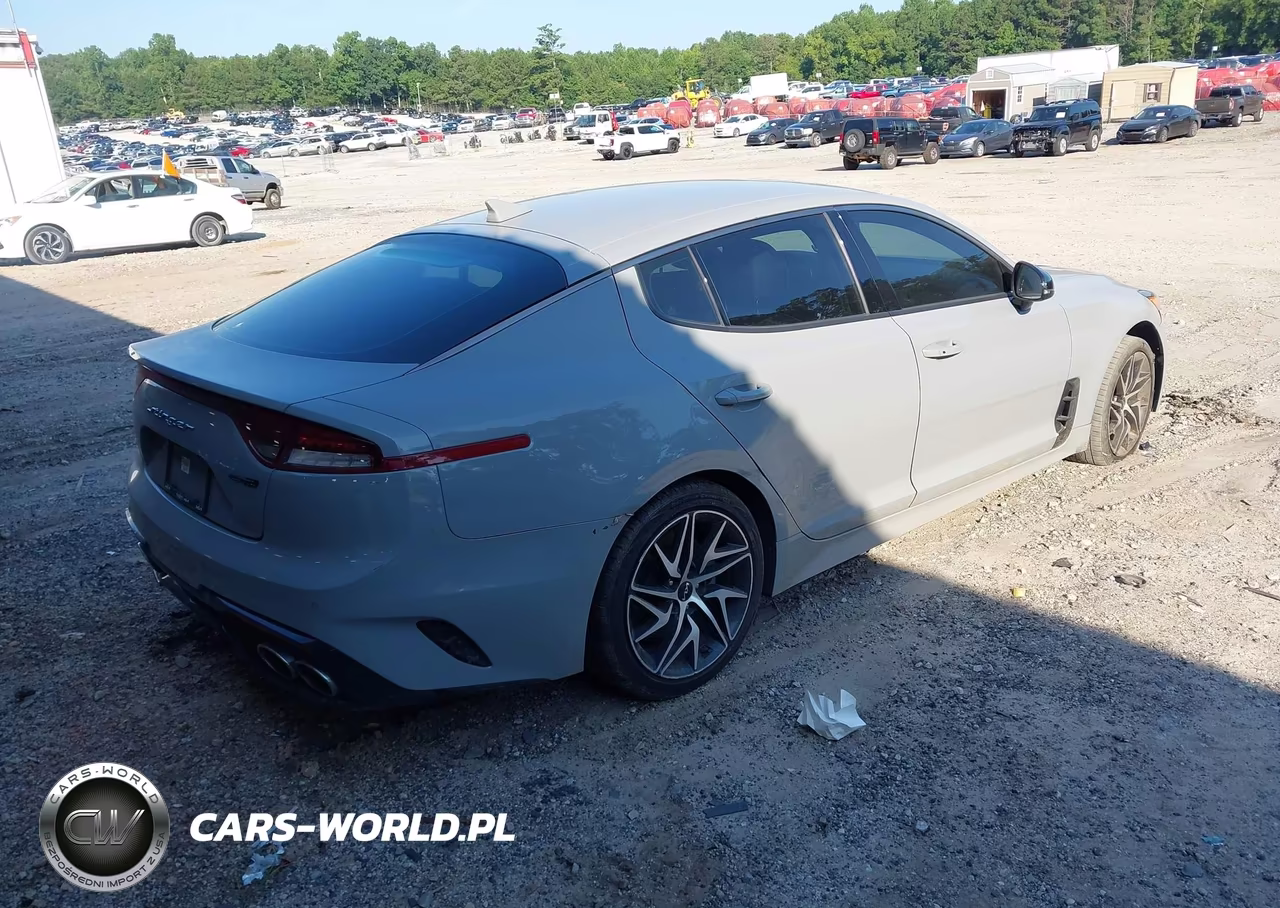 2022 Kia Stinger Gt-Line VIN:KNAE35LD3N6106419 - 4
