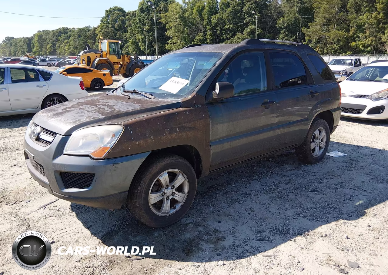 2009 Kia Sportage Lx VIN:KNDJF724X97554663 - 2