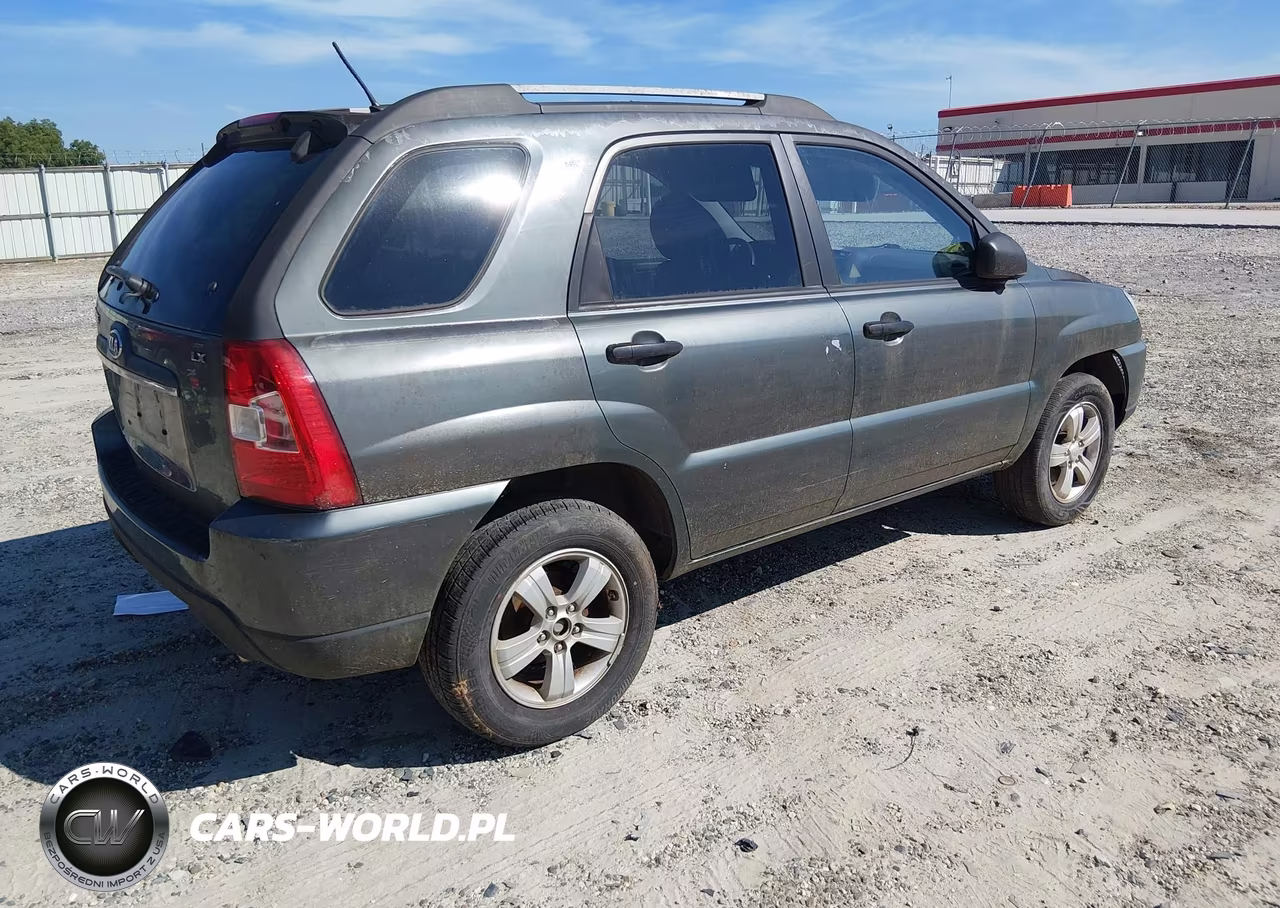 2009 Kia Sportage Lx VIN:KNDJF724X97554663 - 4
