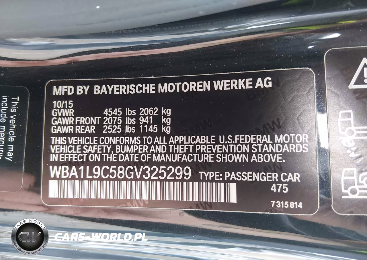 2016 BMW 228I xDrive VIN:WBA1L9C58GV325299 - 9