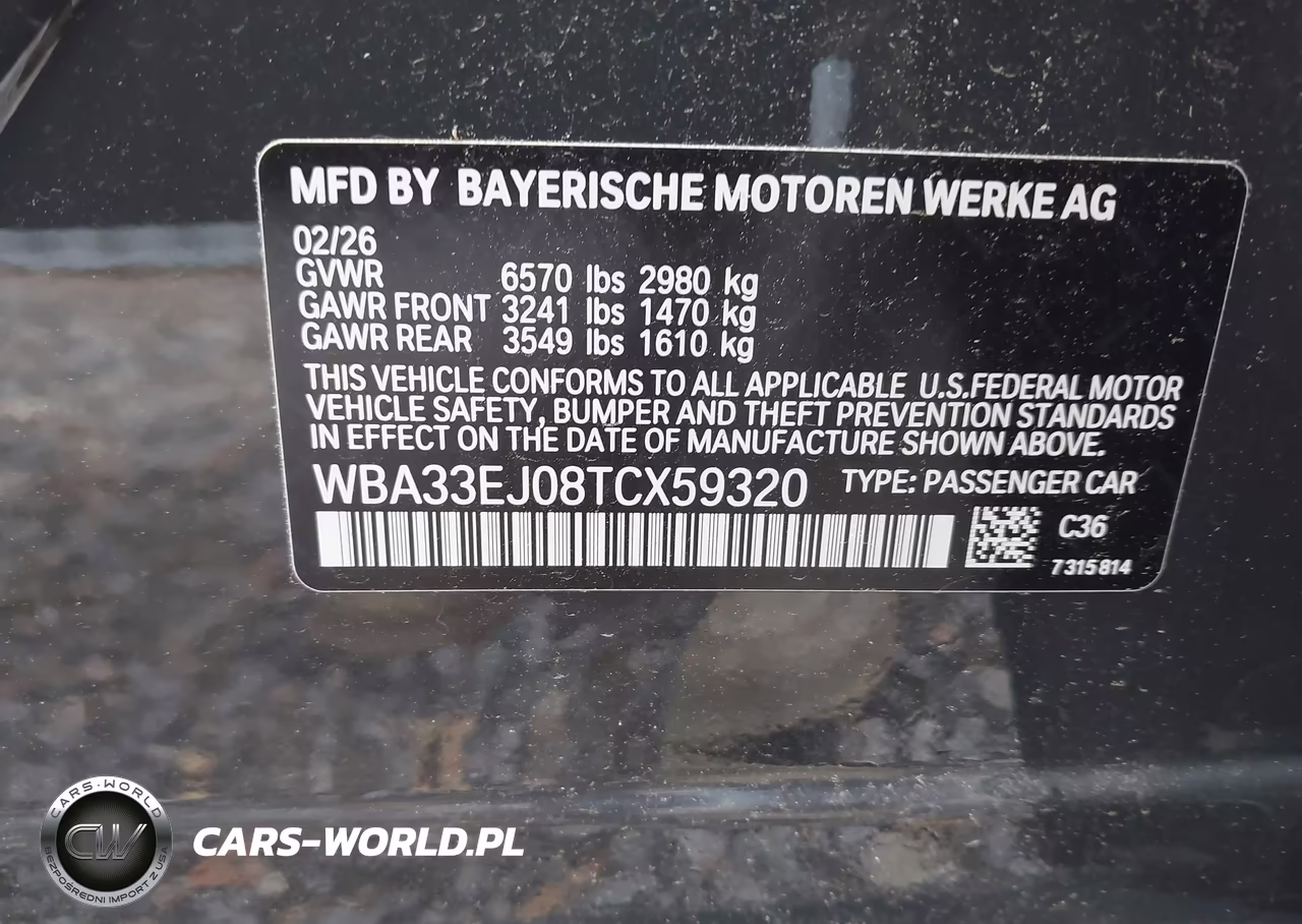 2026 BMW 760I xDrive VIN:WBA33EJ08TCX59320 - 9