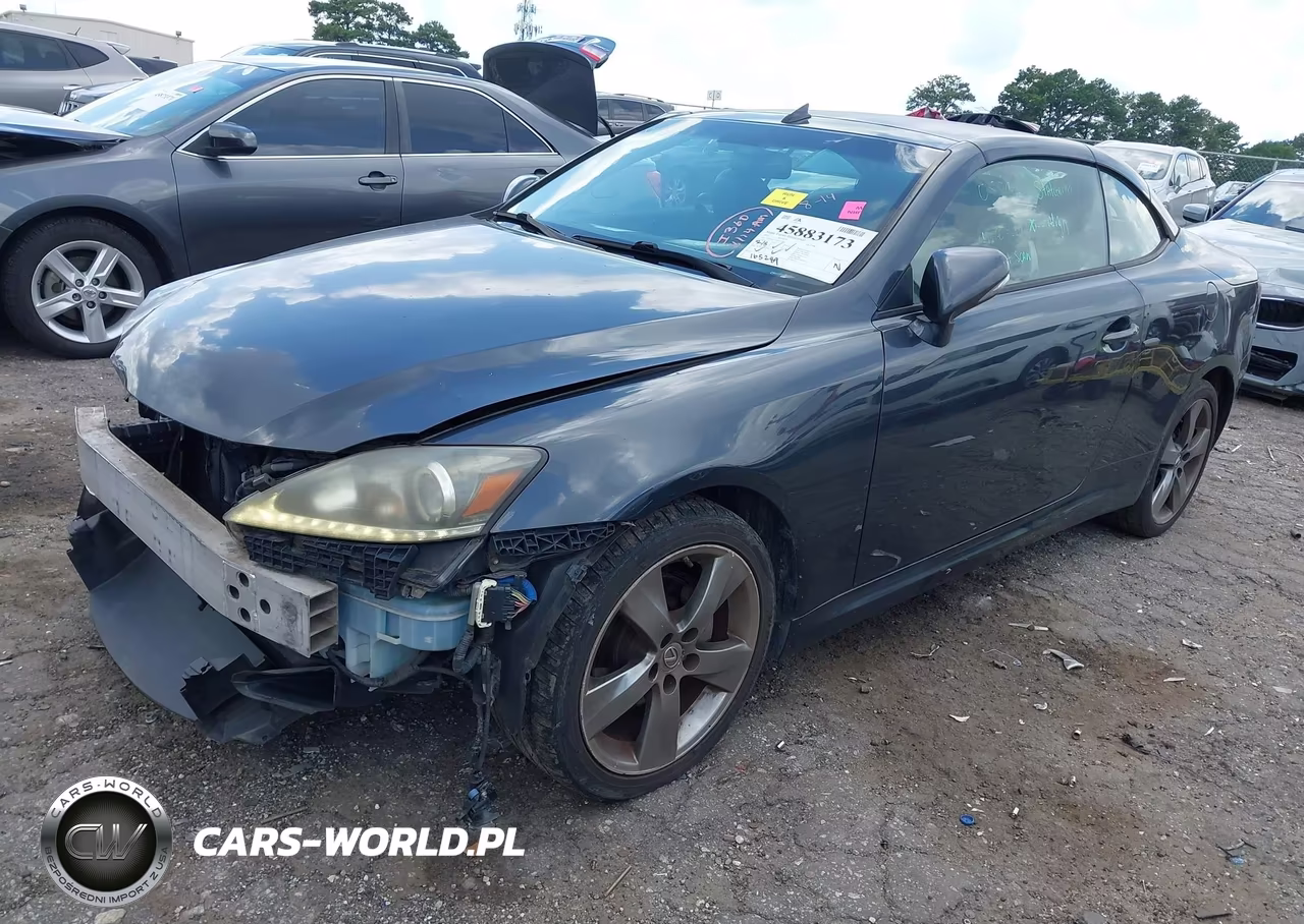 2011 Lexus Is 250C VIN:JTHFF2C23B2519681 - 2