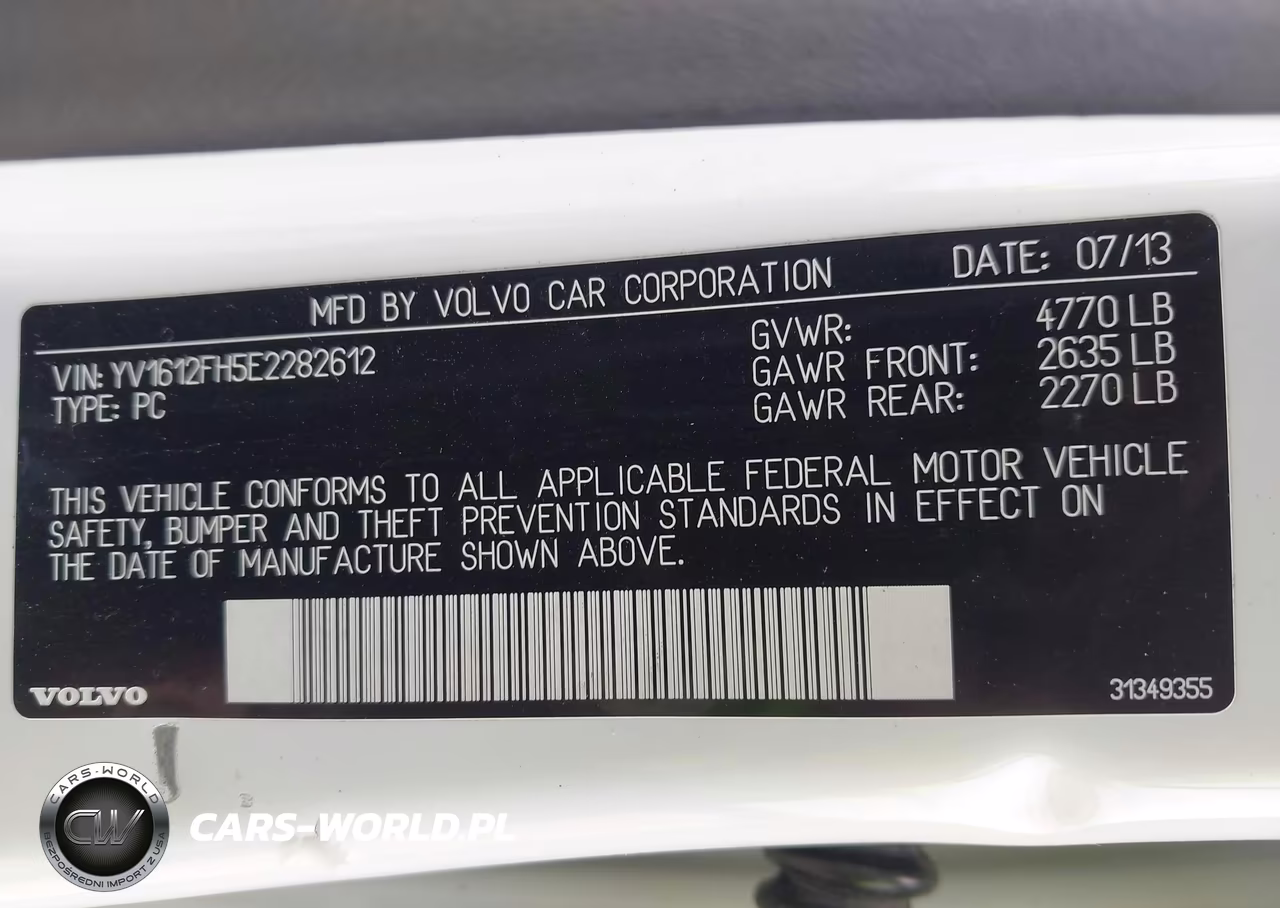 2014 Volvo S60 T5 VIN:YV1612FH5E2282612 - 9