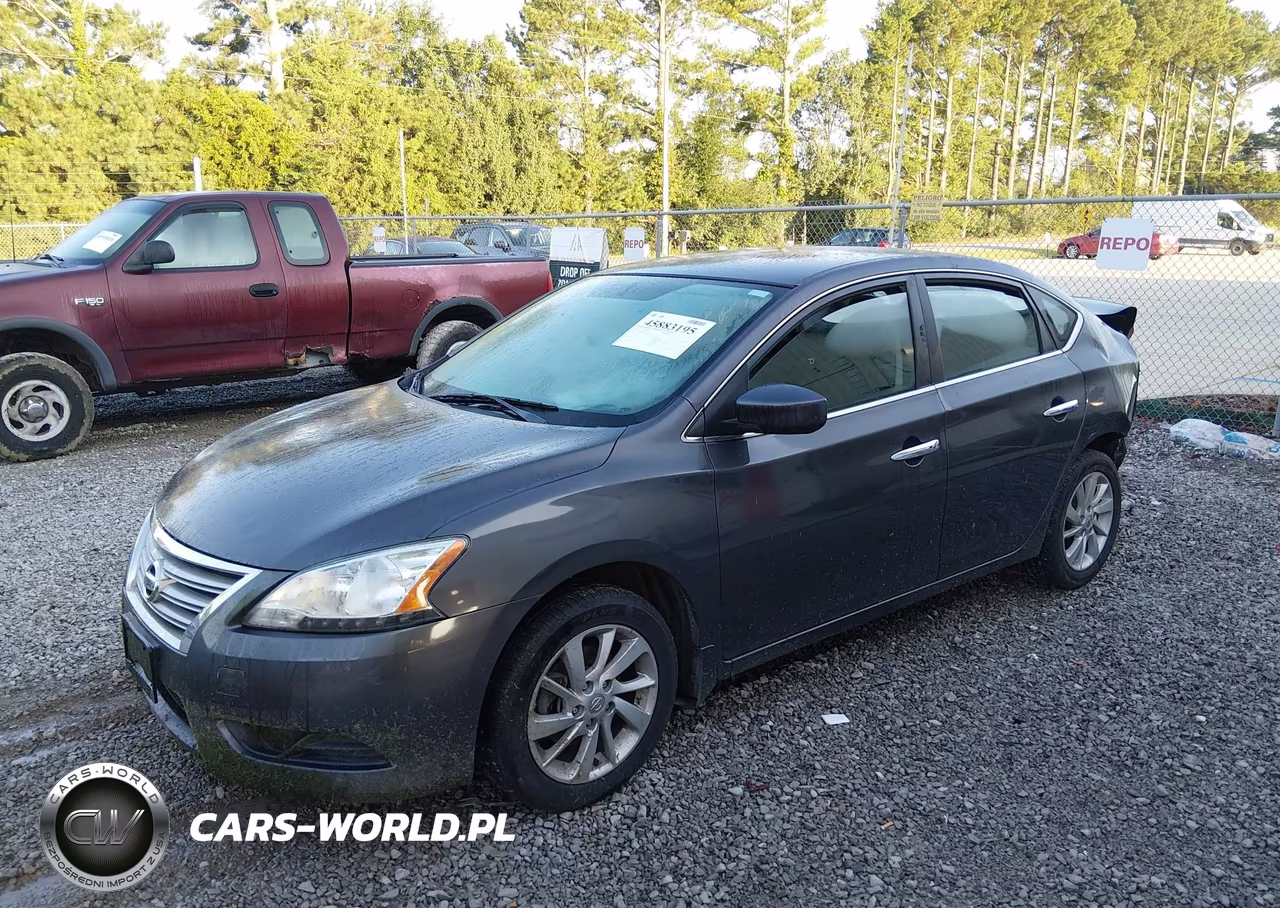 2013 Nissan Sentra Sv VIN:3N1AB7AP8DL669616 - 2