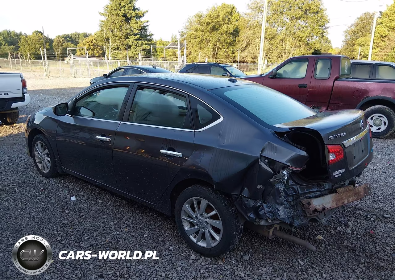 2013 Nissan Sentra Sv VIN:3N1AB7AP8DL669616 - 3