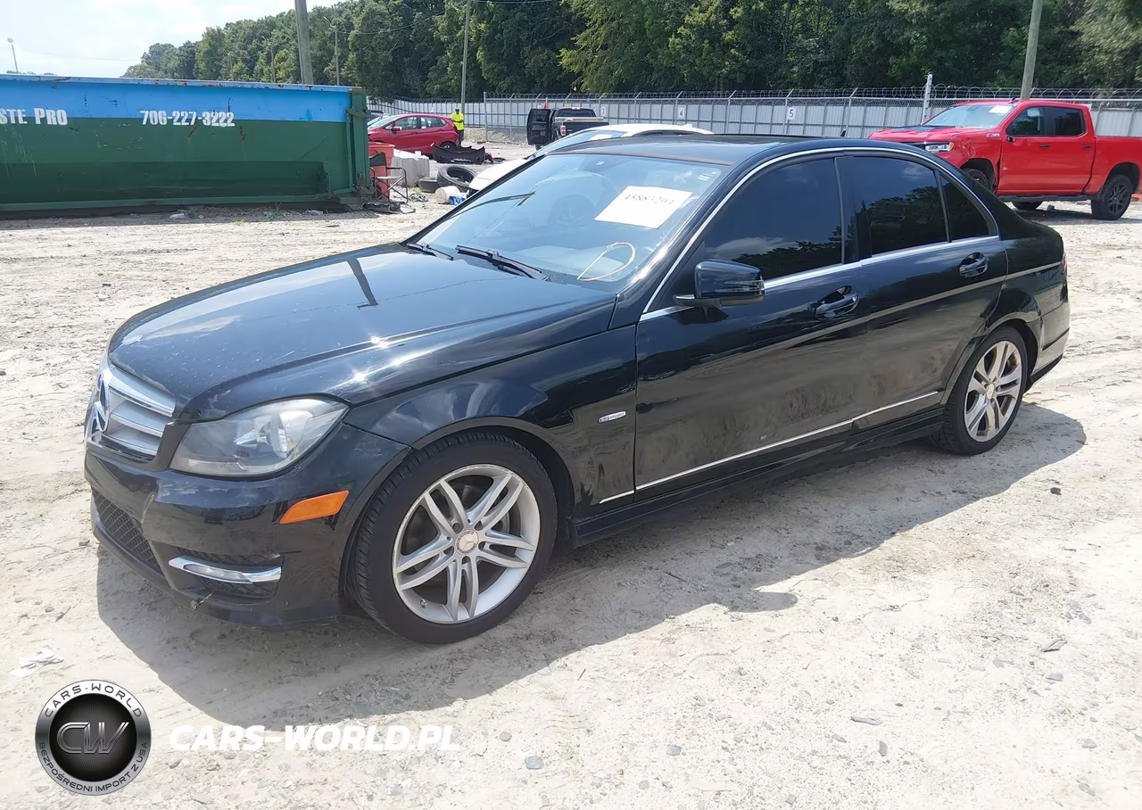 2013 Mercedes-Benz C 250 Sport VIN:WDDGF4HB8DA831231 - 2