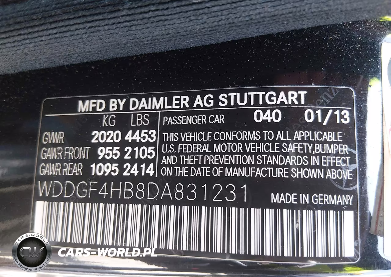 2013 Mercedes-Benz C 250 Sport VIN:WDDGF4HB8DA831231 - 9