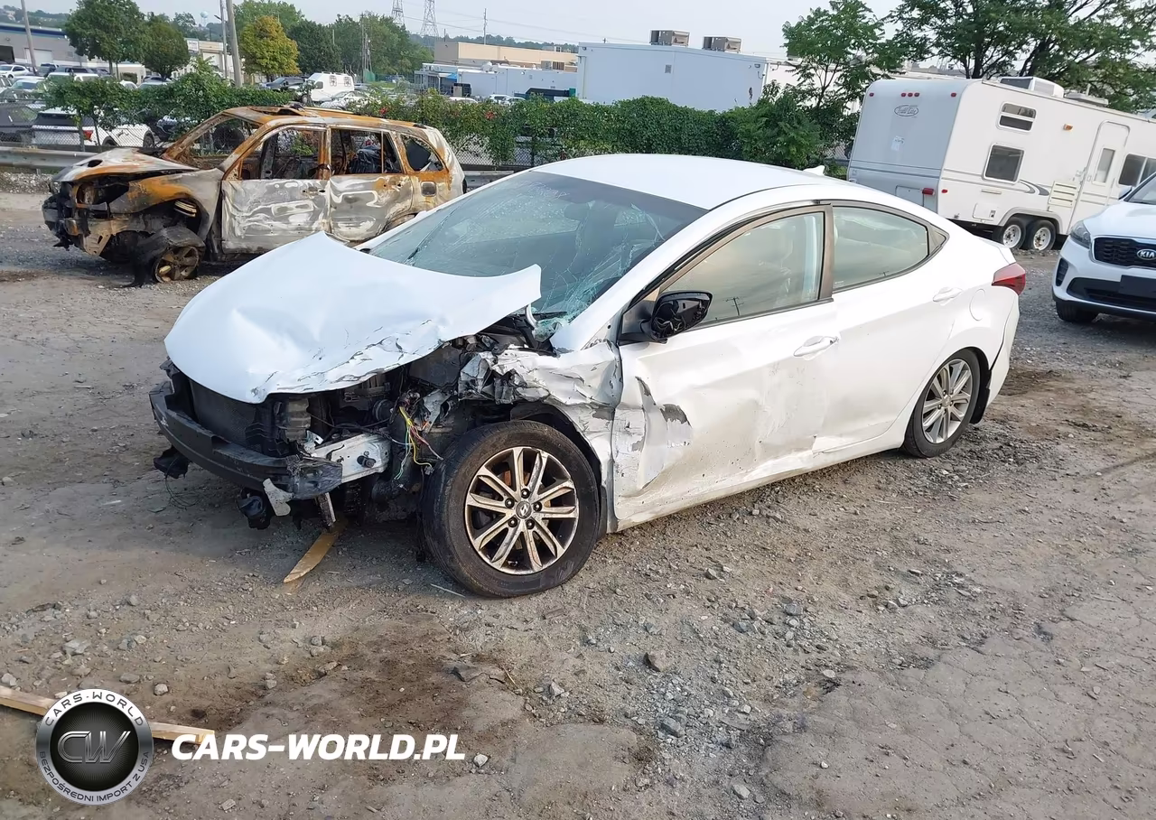 2016 Hyundai Elantra Se VIN:5NPDH4AE1GH729035 - 2
