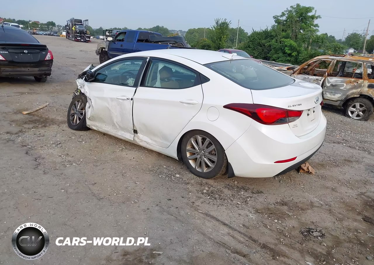 2016 Hyundai Elantra Se VIN:5NPDH4AE1GH729035 - 3