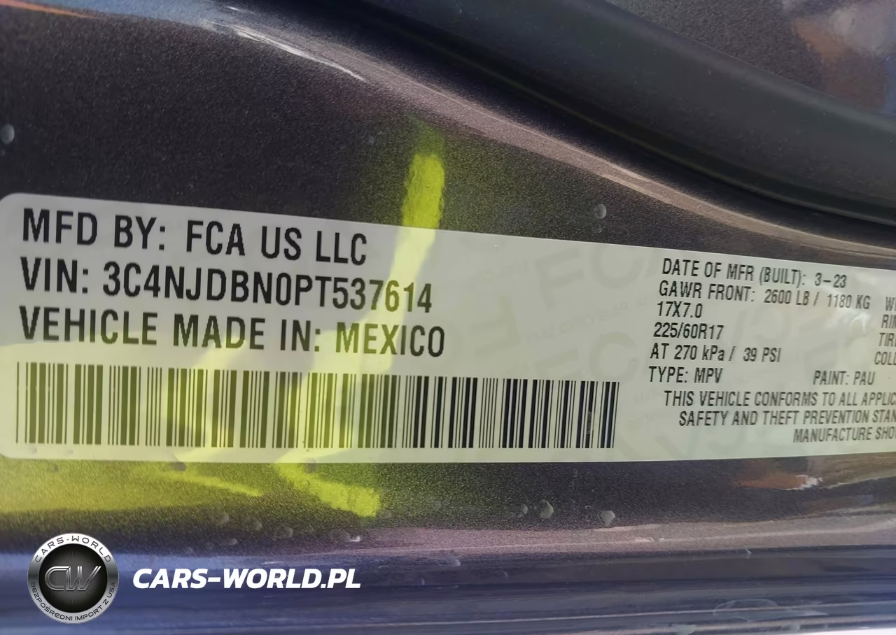 2023 Jeep Compass Latitude 4X4 VIN:3C4NJDBN0PT537614 - 9