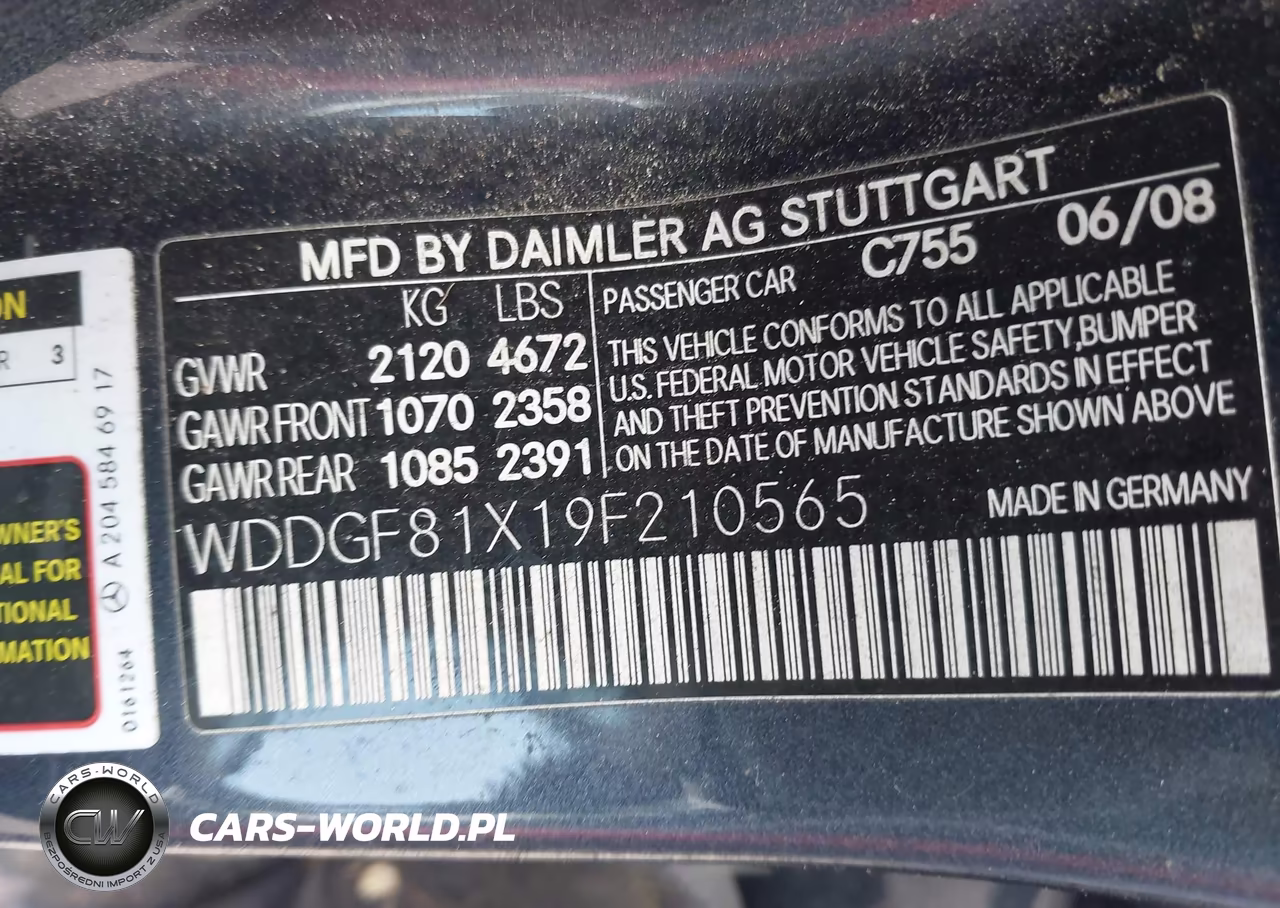 2009 Mercedes-Benz C 300 Luxury 4Matic-Sport 4Matic VIN:WDDGF81X19F210565 - 9