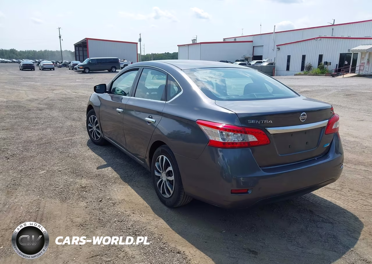 2014 Nissan Sentra Fe+ S-Fe+ Sv-S-Sl-Sr-Sv VIN:3N1AB7AP7EY238365 - 3