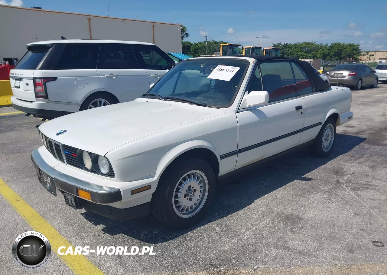 1989 BMW 325 I Automatic VIN:WBABB2306K8862022 - 2