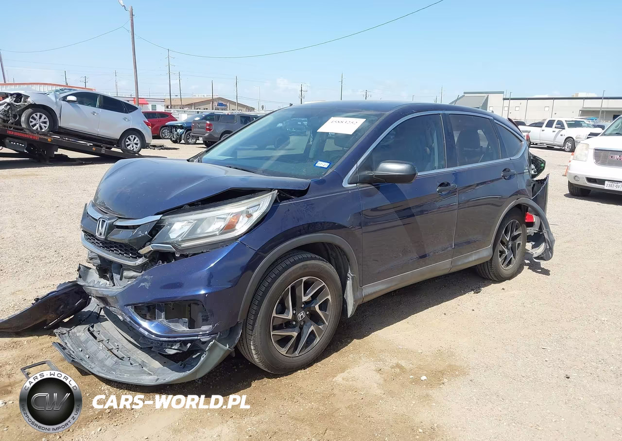 2016 Honda Cr-V Se VIN:5J6RM3H44GL026141 - 2