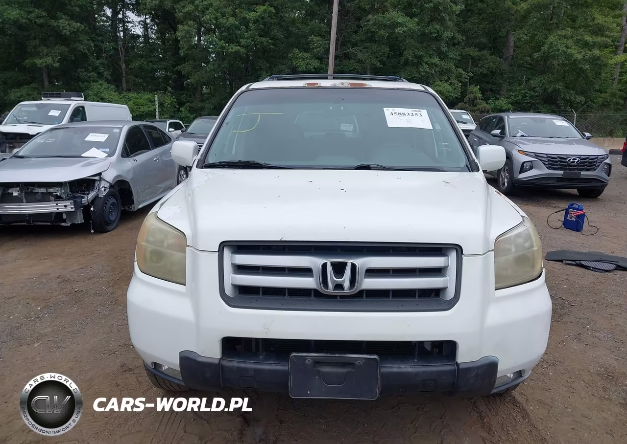 2006 Honda Pilot Ex-L VIN:2HKYF18676H537881 - 11