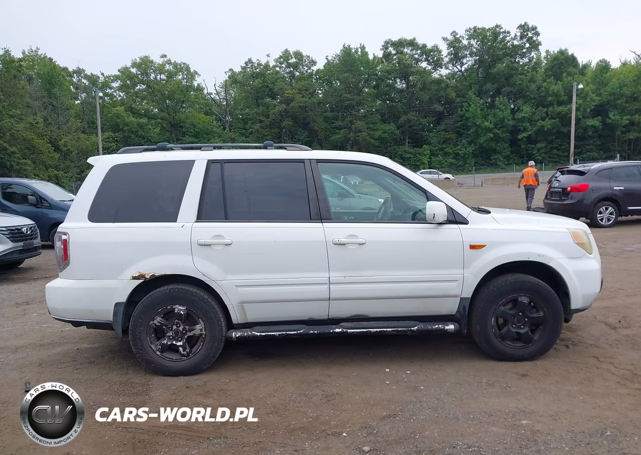 2006 Honda Pilot Ex-L VIN:2HKYF18676H537881 - 12