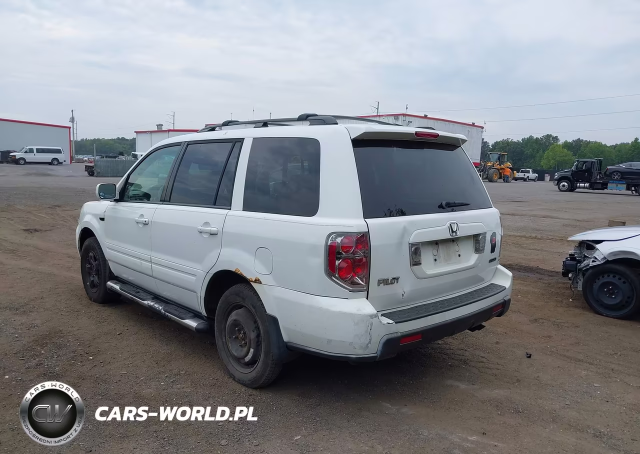 2006 Honda Pilot Ex-L VIN:2HKYF18676H537881 - 3