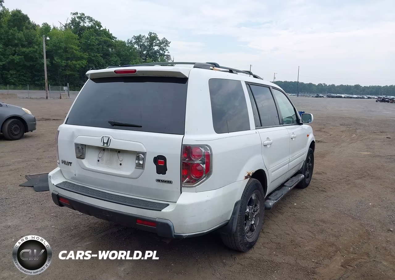 2006 Honda Pilot Ex-L VIN:2HKYF18676H537881 - 4