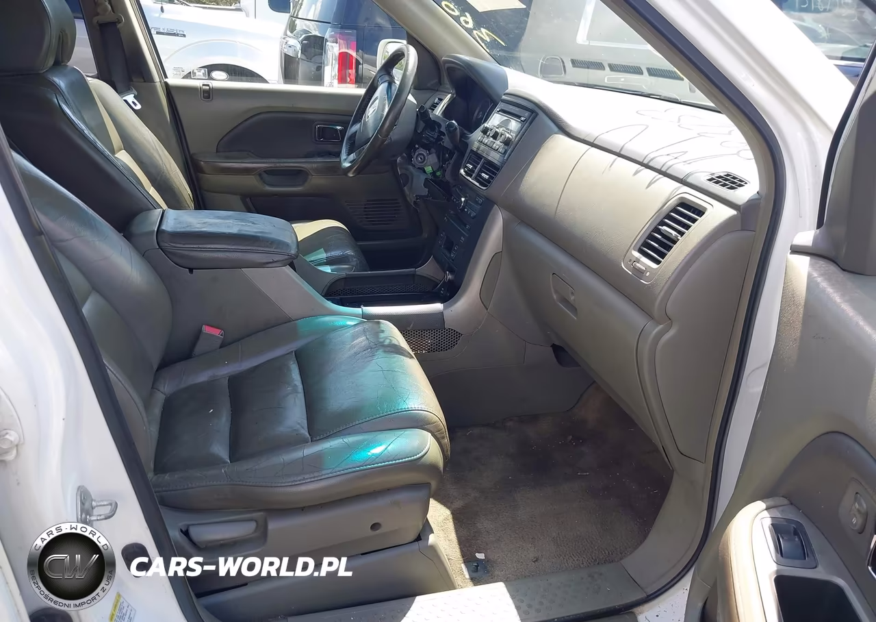 2006 Honda Pilot Ex-L VIN:2HKYF18676H537881 - 5