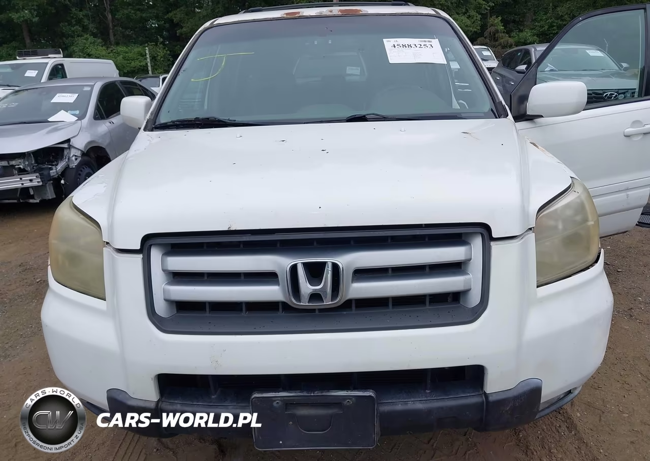 2006 Honda Pilot Ex-L VIN:2HKYF18676H537881 - 6