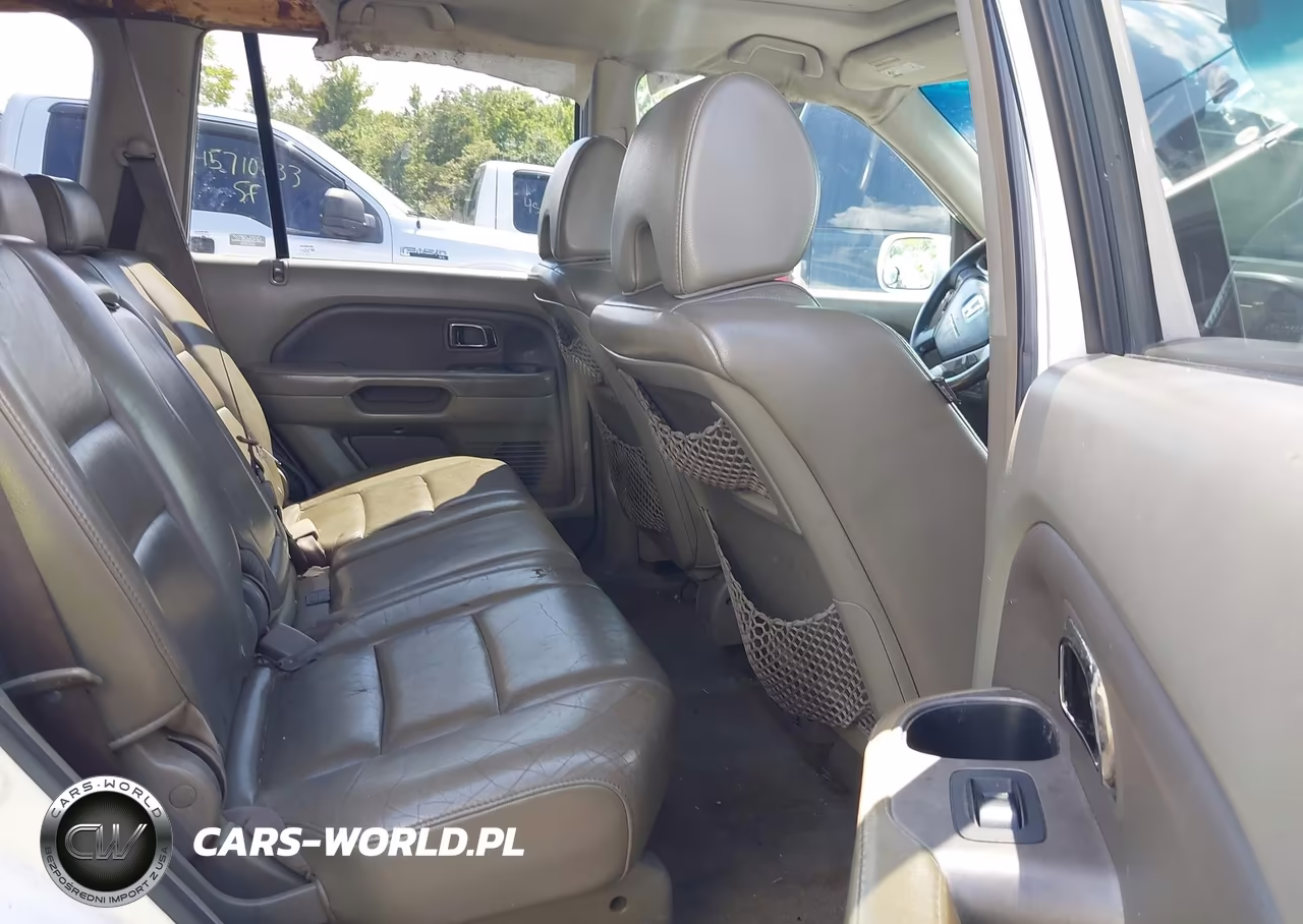2006 Honda Pilot Ex-L VIN:2HKYF18676H537881 - 8