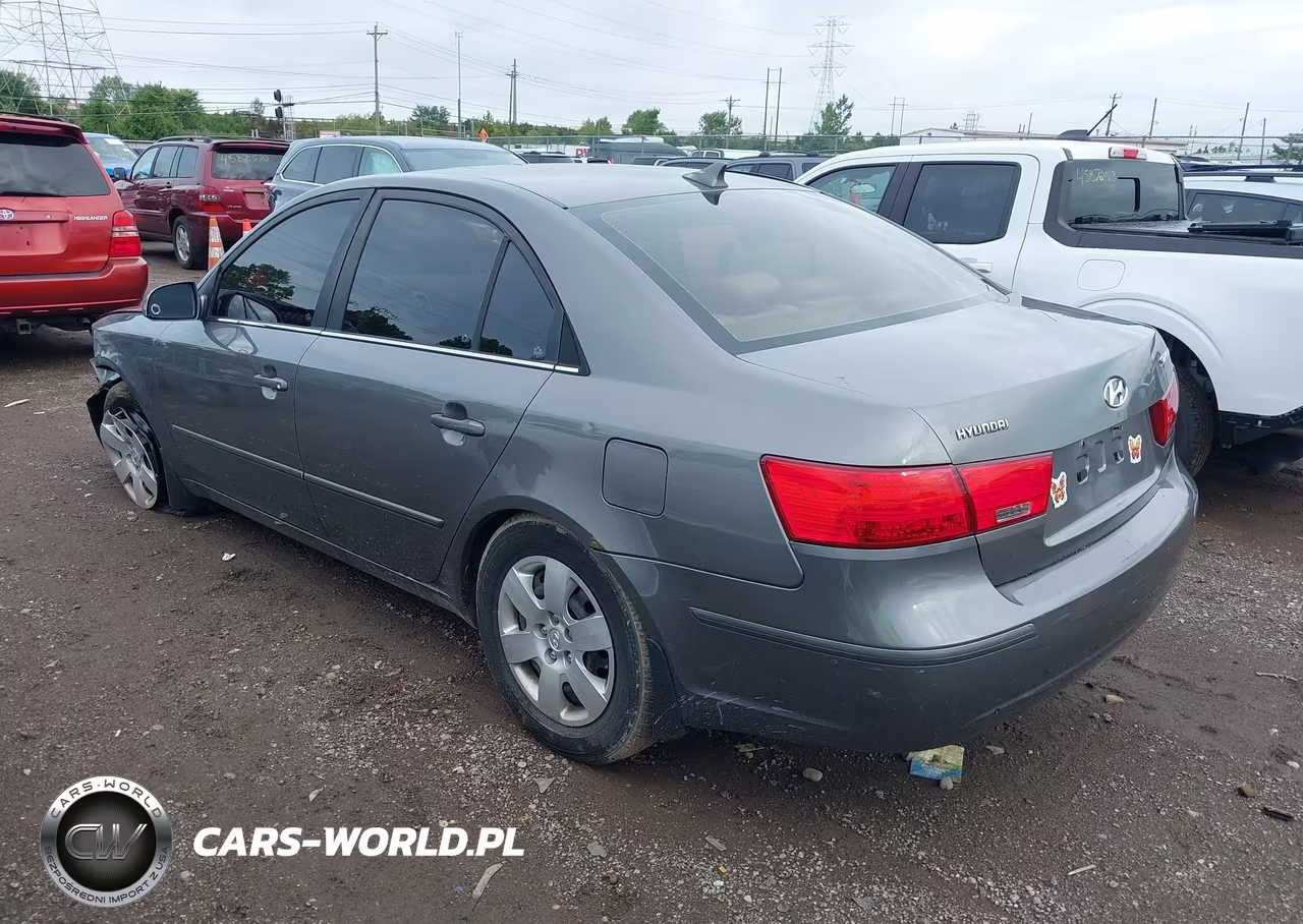 2009 Hyundai Sonata Gls VIN:5NPET46C89H513499 - 3