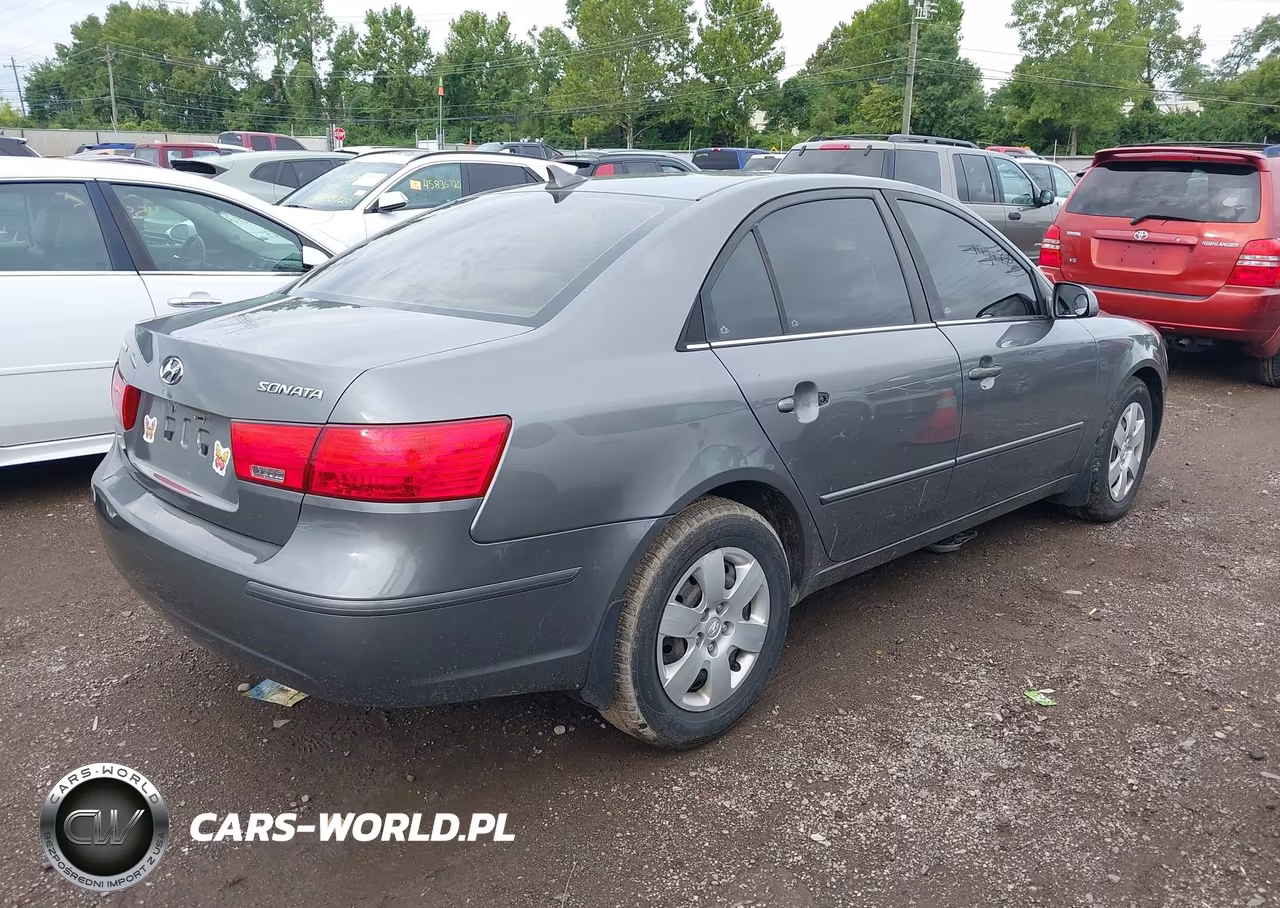 2009 Hyundai Sonata Gls VIN:5NPET46C89H513499 - 4
