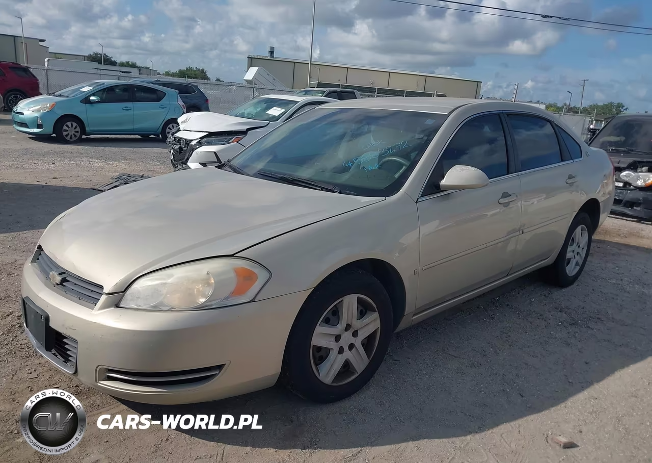 2008 Chevrolet Impala Ls VIN:2G1WB58K081265467 - 2