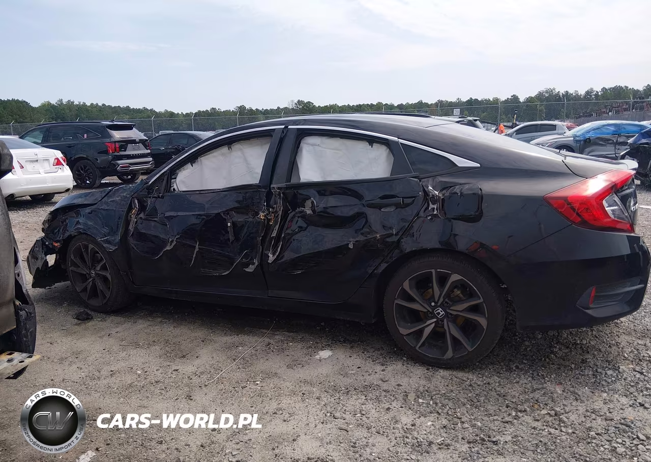 2020 Honda Civic Sport VIN:19XFC2F84LE025344 - 14
