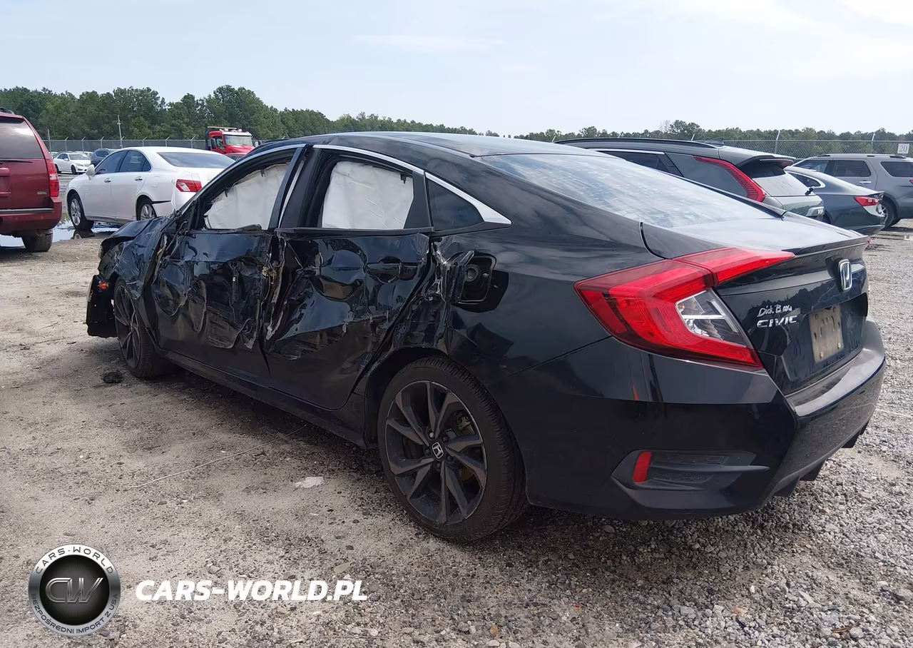 2020 Honda Civic Sport VIN:19XFC2F84LE025344 - 3