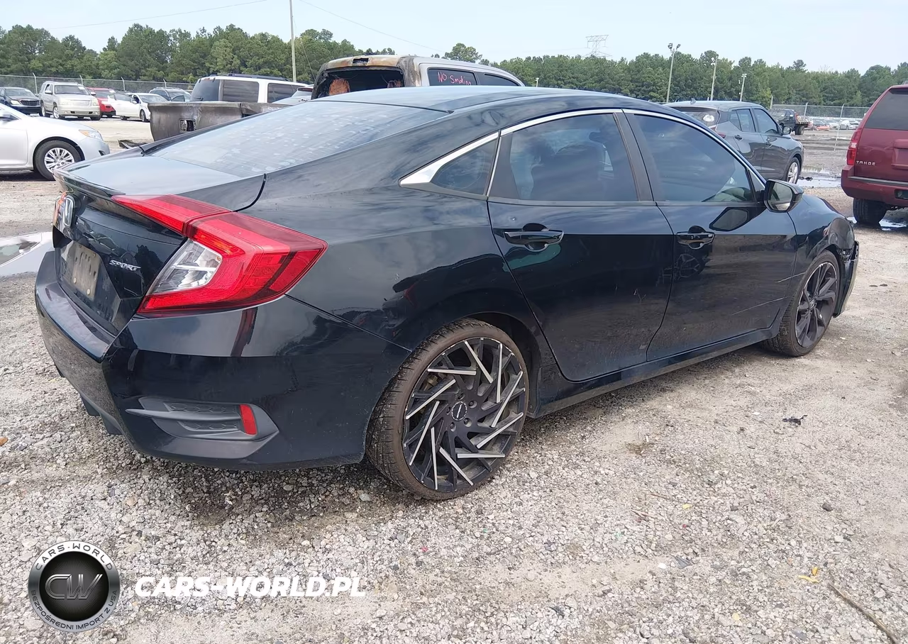 2020 Honda Civic Sport VIN:19XFC2F84LE025344 - 4