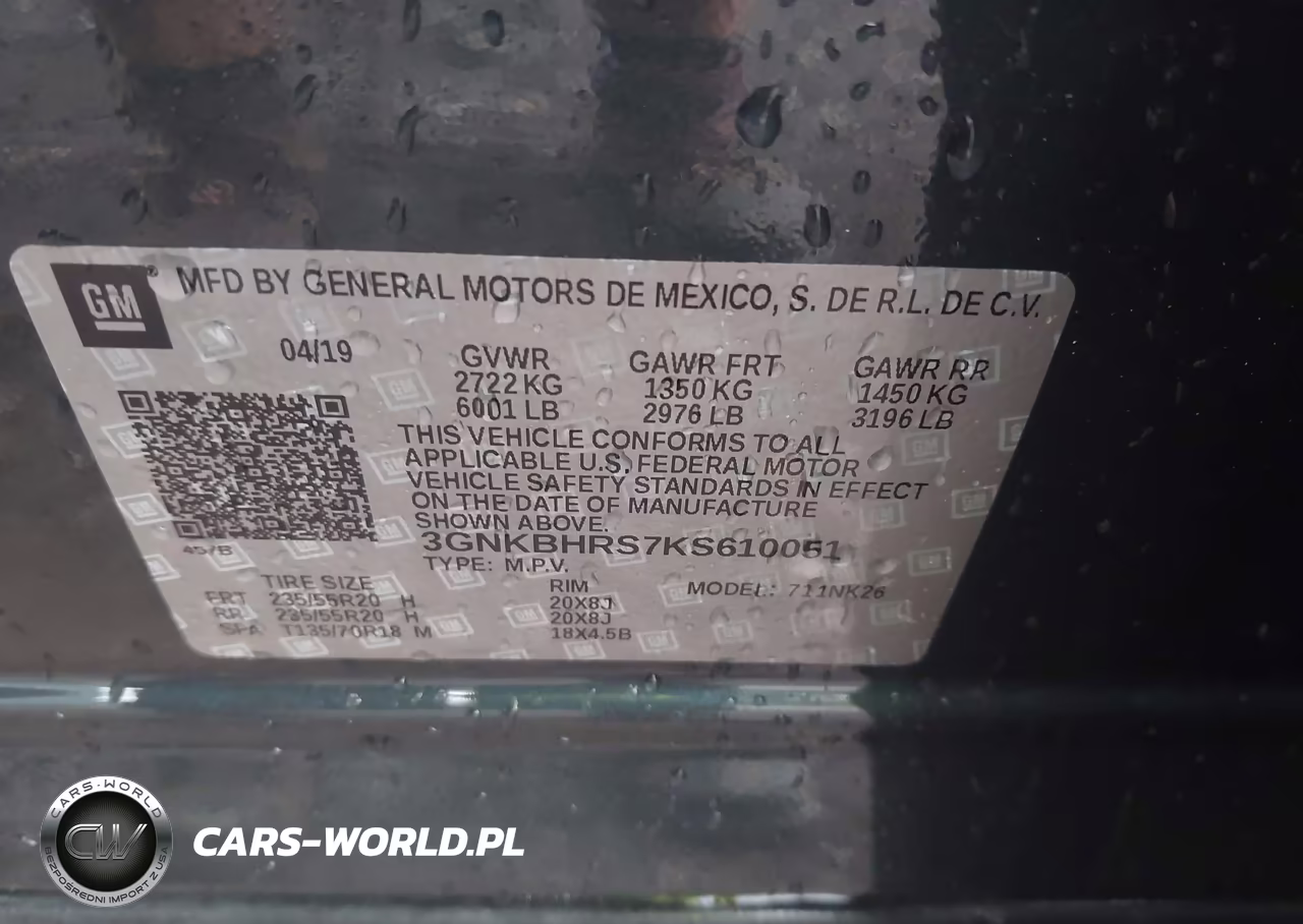 2019 Chevrolet Blazer VIN:3GNKBHRS7KS610051 - 9