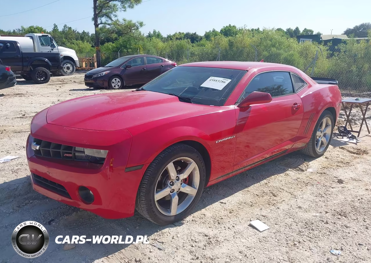 2012 Chevrolet Camaro 2Lt VIN:2G1FG1E35C9151966 - 2