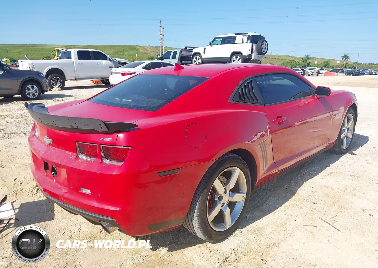 2012 Chevrolet Camaro 2Lt VIN:2G1FG1E35C9151966 - 4